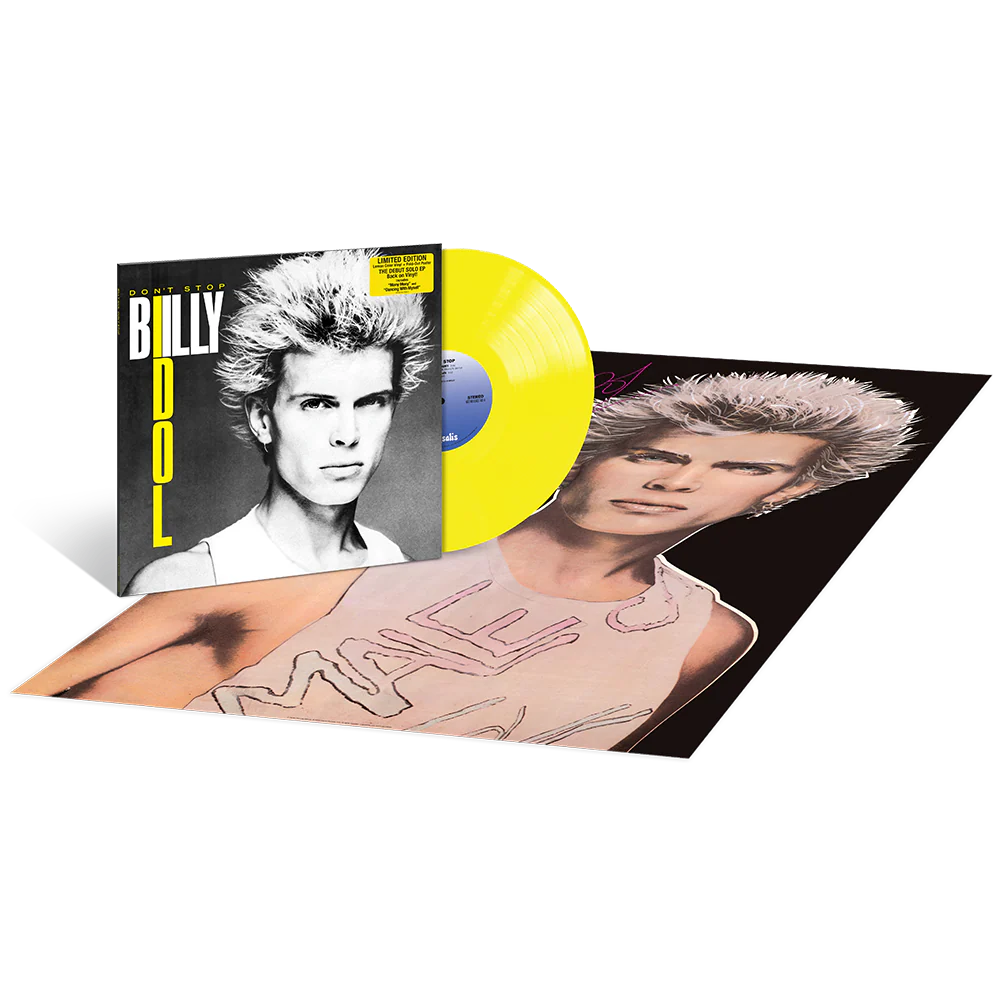 Billy Idol - Don't Stop (Extended Play) (Limited Edition, "Lemon Jelly" Colored Vinyl) | Vinyl