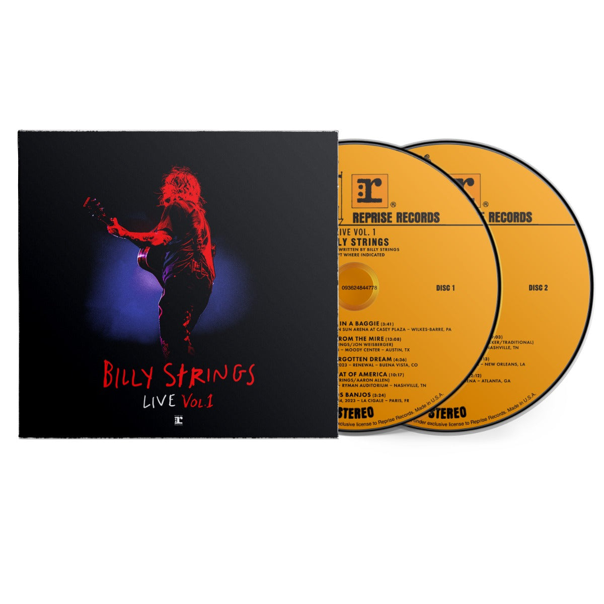 Billy Strings - Billy Strings Live Vol. 1 (2 Cd's) | CD