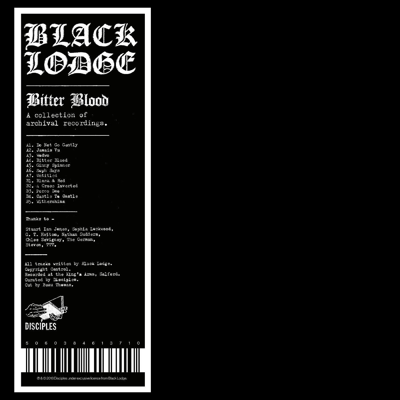 Black Lodge - Bitter Blood (A Collection of Archival Recordings) | Vinyl