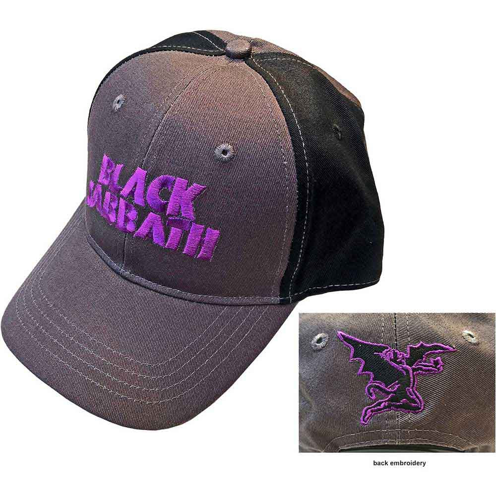 Black Sabbath - Wavy Logo | Hat Black, Grey