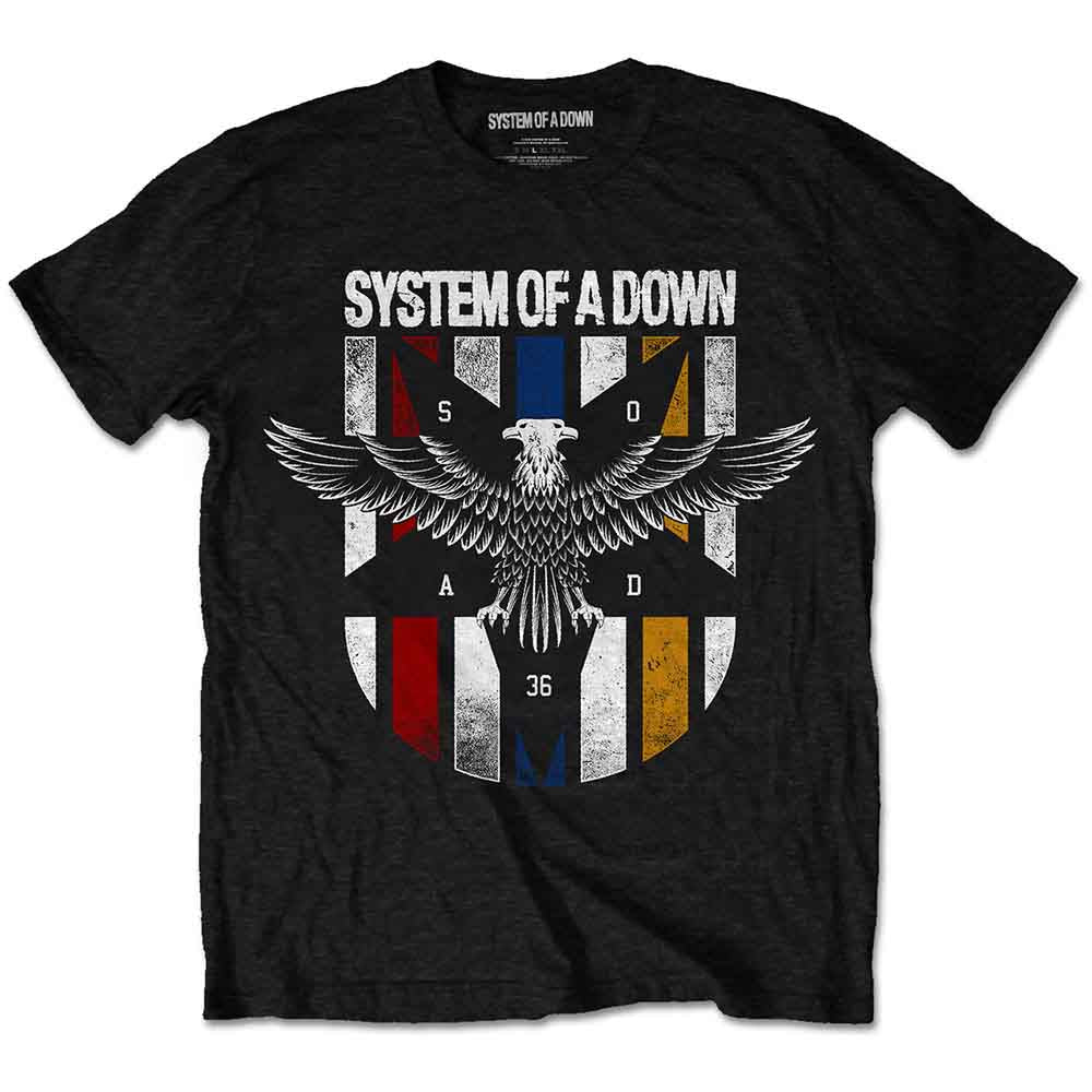 System Of A Down - Eagle Colours | T-Shirt Black