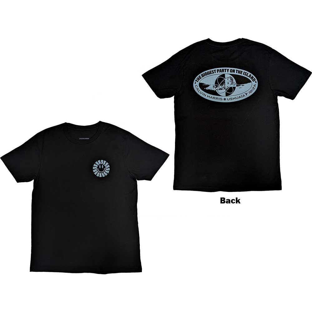 Calvin Harris - Biggest Party | T-Shirt Black