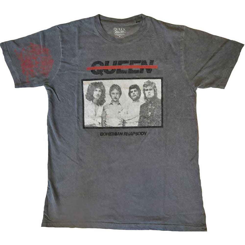 Queen - Bo Rhap Photo | T-Shirt Black