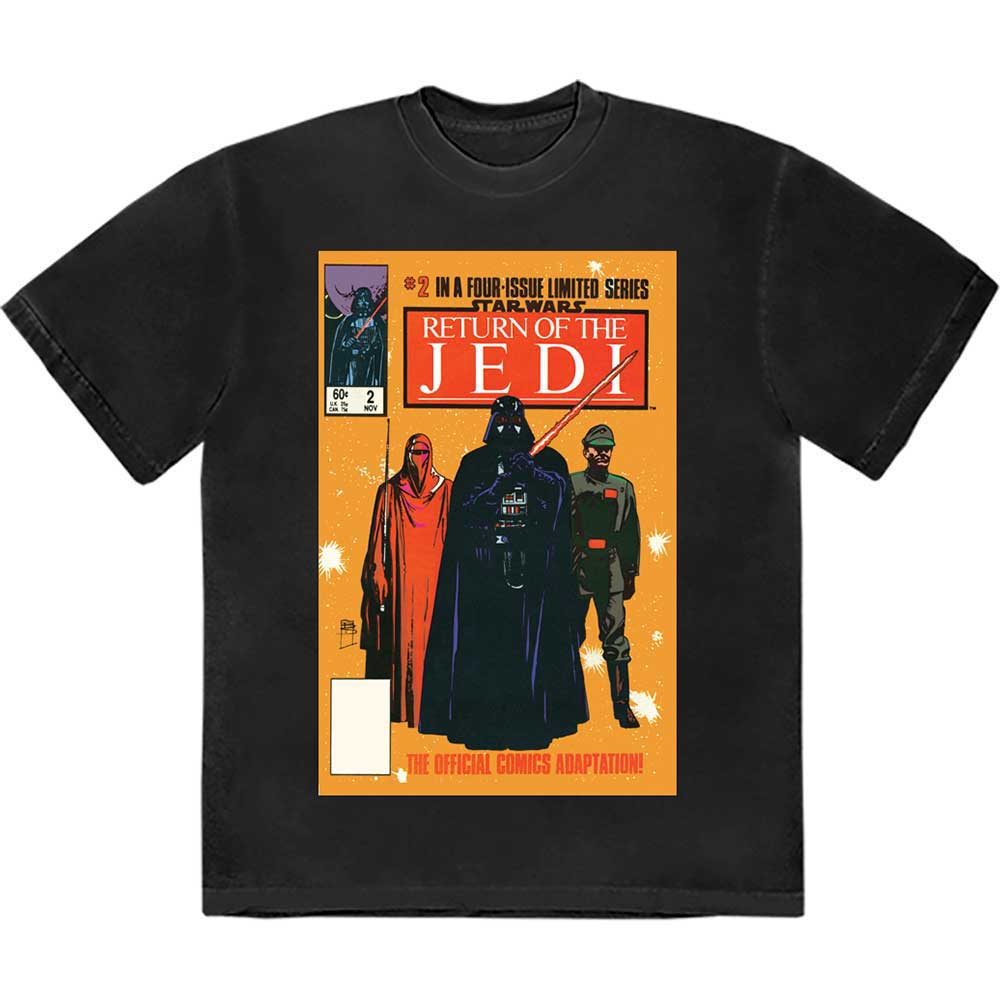 Star Wars - Return Of The Jedi Comic Cover | T-Shirt Black