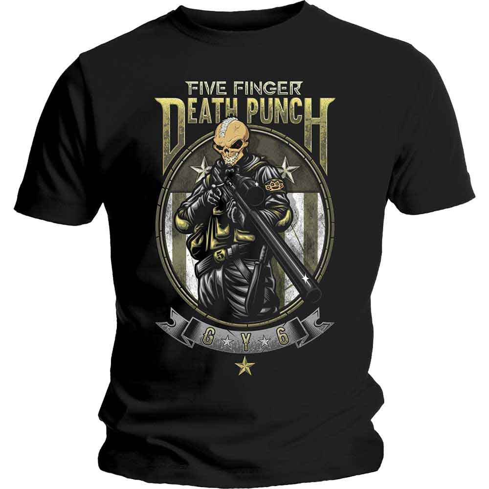 Five Finger Death Punch - Sniper | T-Shirt Black