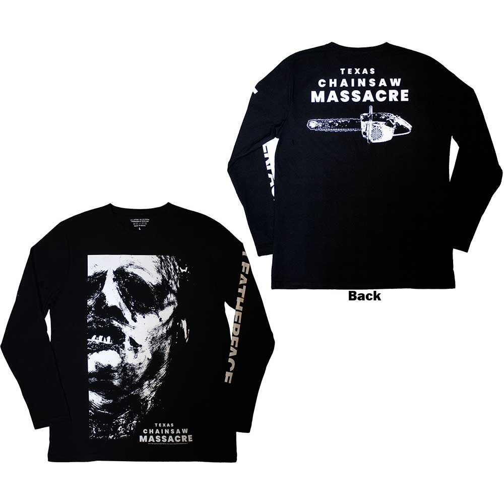 The Texas Chainsaw Massacre - Leather Face | T-Shirt Black