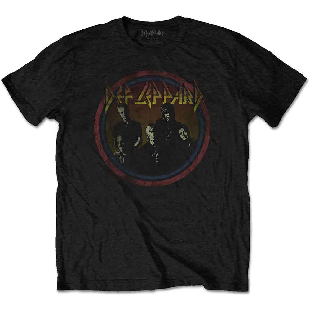 Def Leppard - Vintage Circle | T-Shirt Black