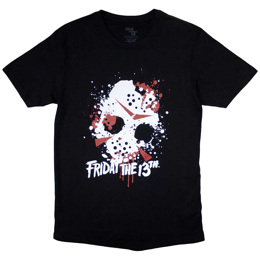 Friday the 13th - Jason Blood Splat | Black