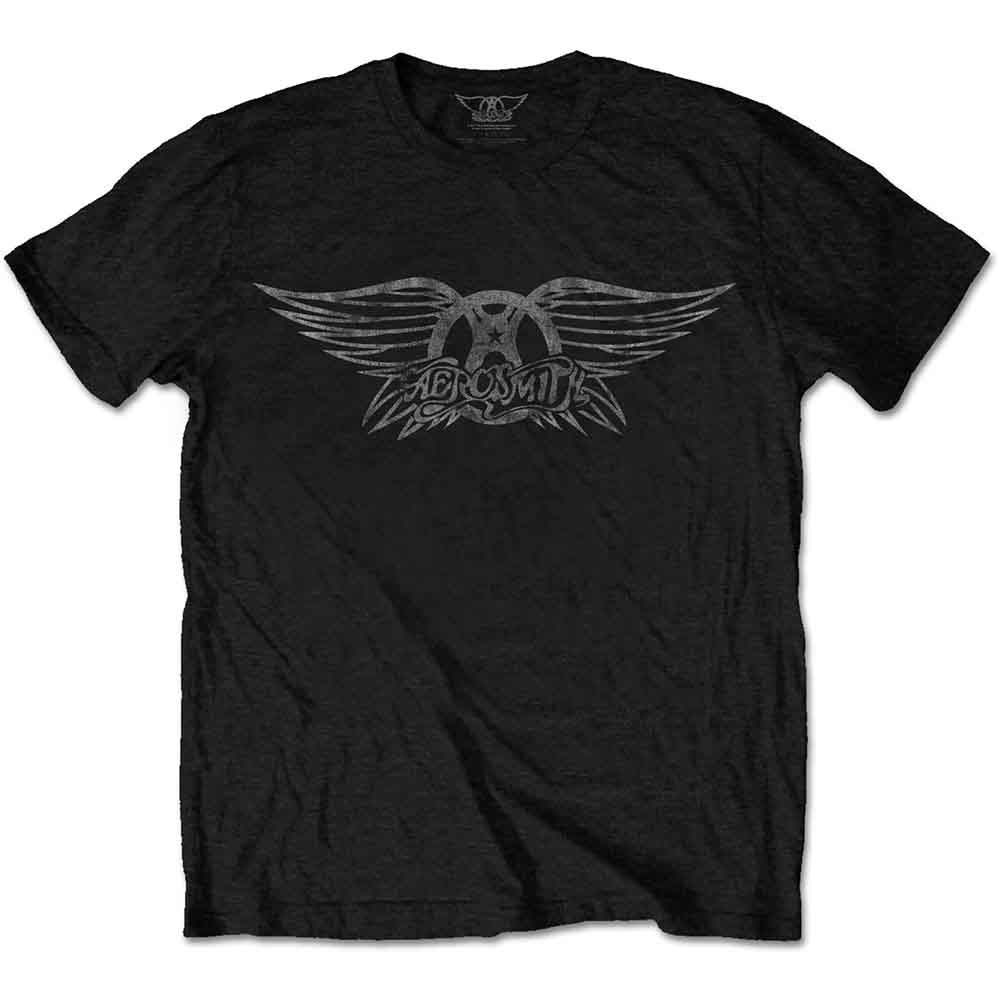 Aerosmith - Vintage Logo | T-Shirt Black