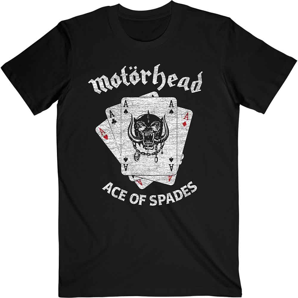 Motorhead - Flat War Pig Aces | T-Shirt Black