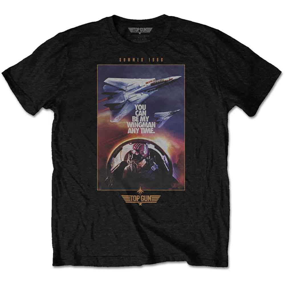 Top Gun - Wingman Poster | Black