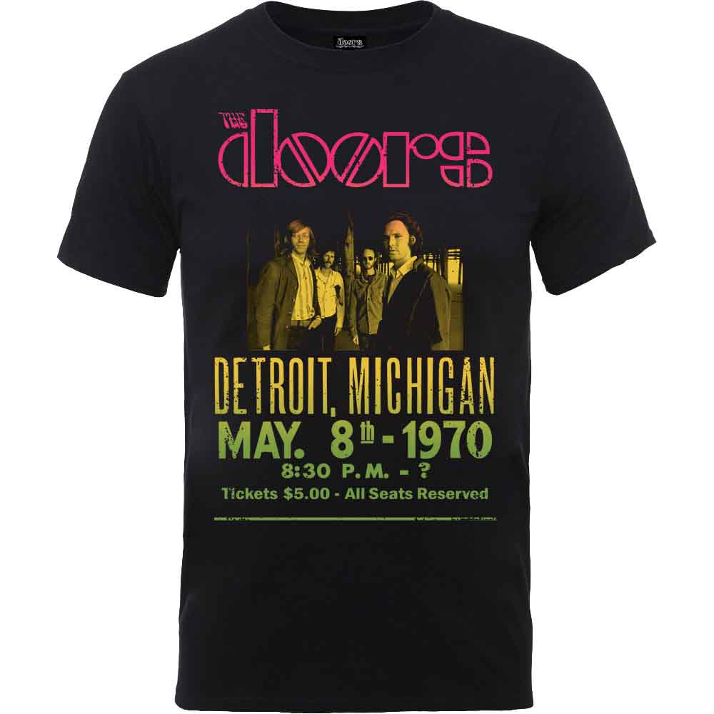 The Doors - Gradient Show Poster | T-Shirt Black