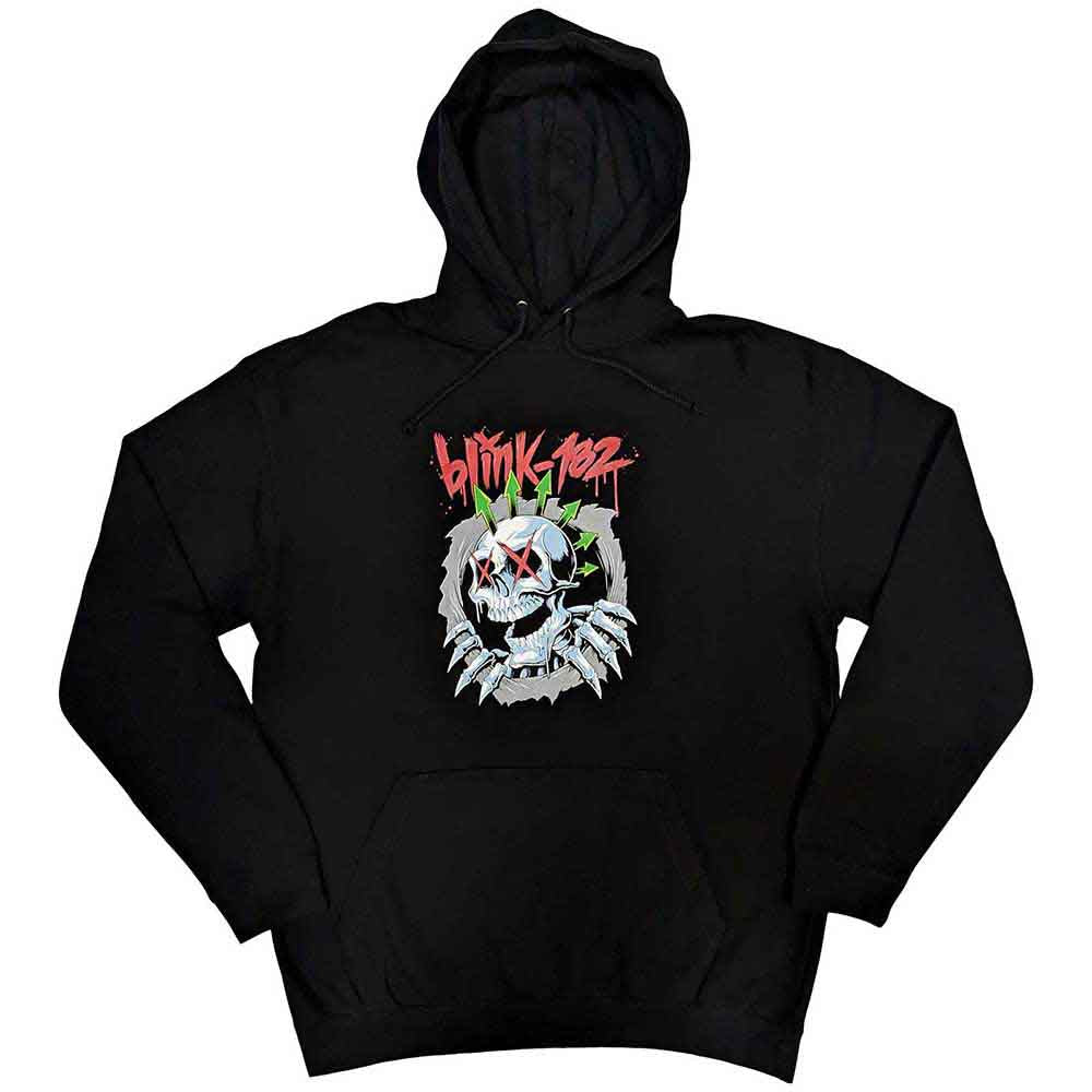 Blink-182 - Six Arrow Skull | Sweatshirt Black