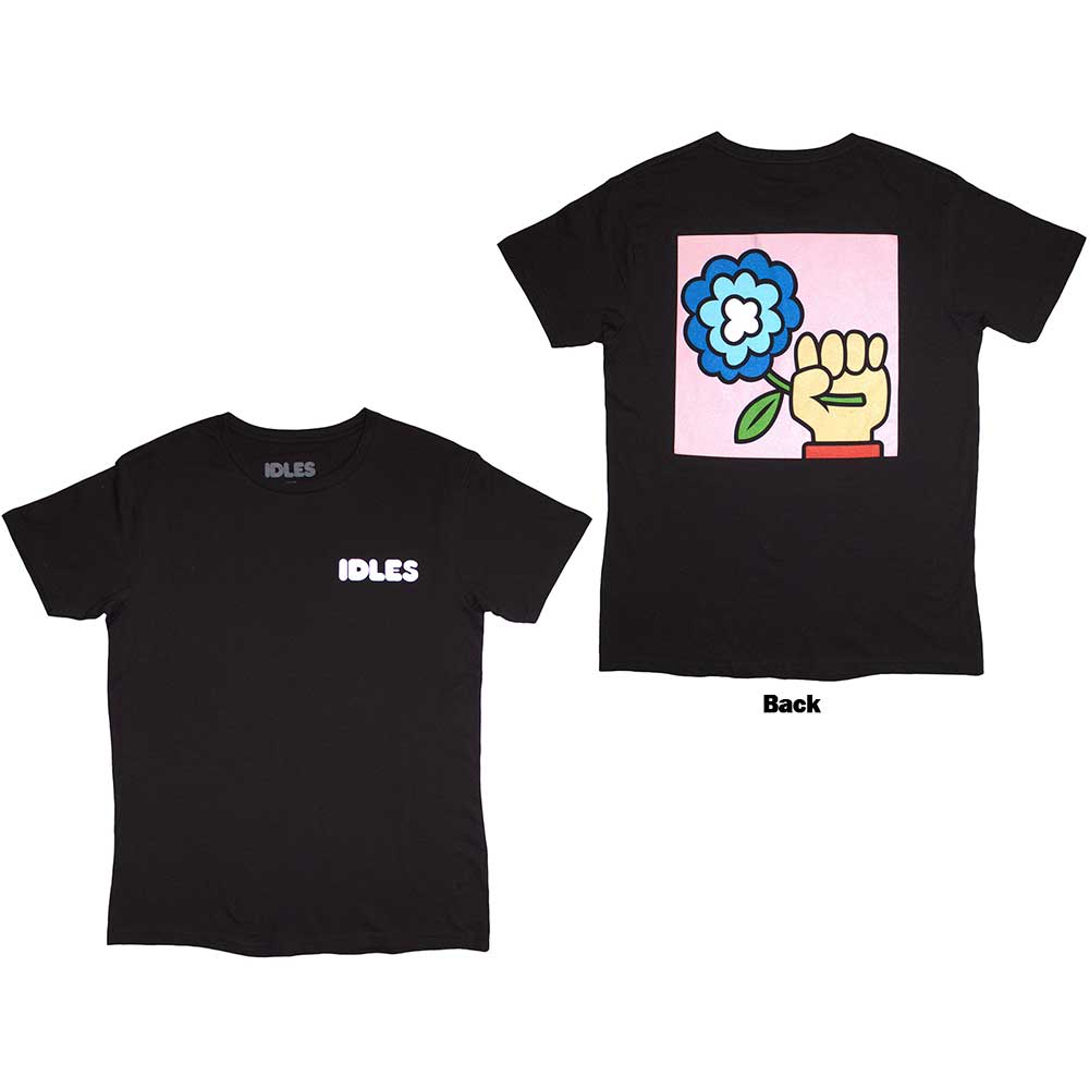 Idles - Cartoon Flower | Black