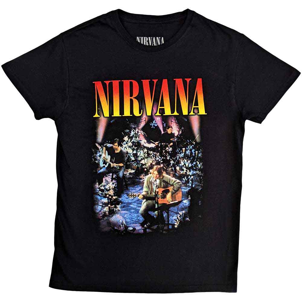 Nirvana - Unplugged Photo | T-Shirt Black