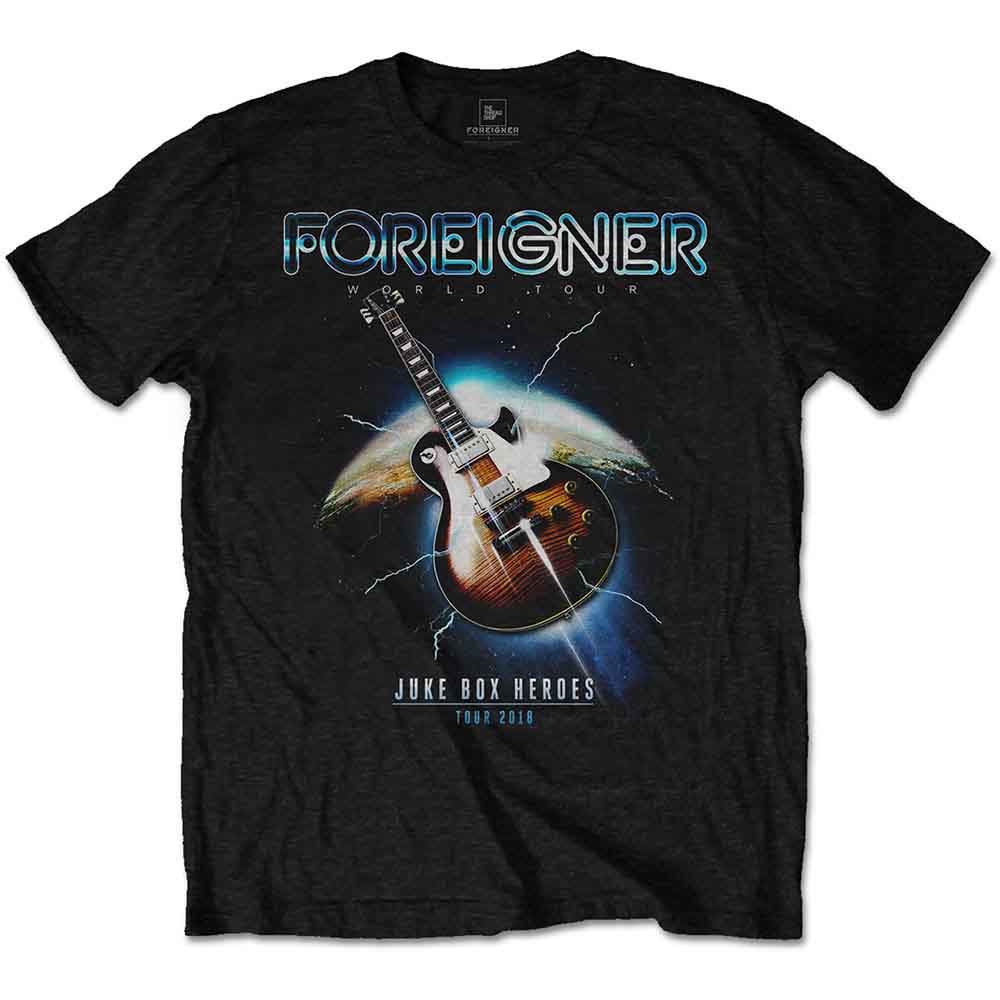 Foreigner - Juke Box Heroes | T-Shirt Black