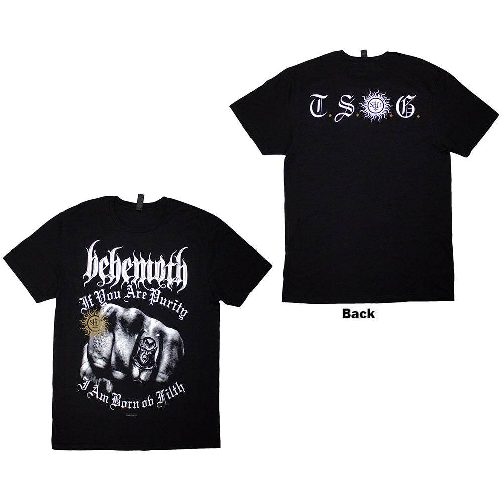 Behemoth | The Shit Ov God Purity Fist | Black