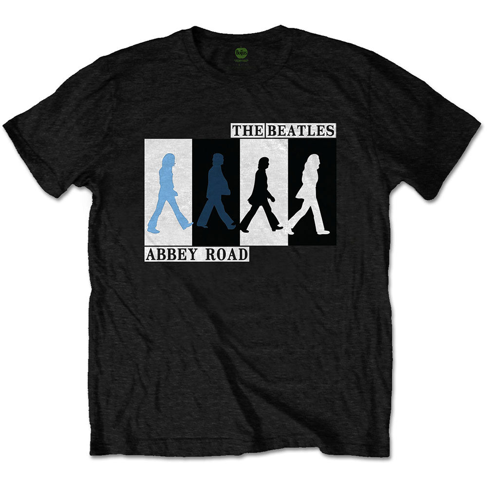 The Beatles - Abbey Road Colours Crossing | T-Shirt Black