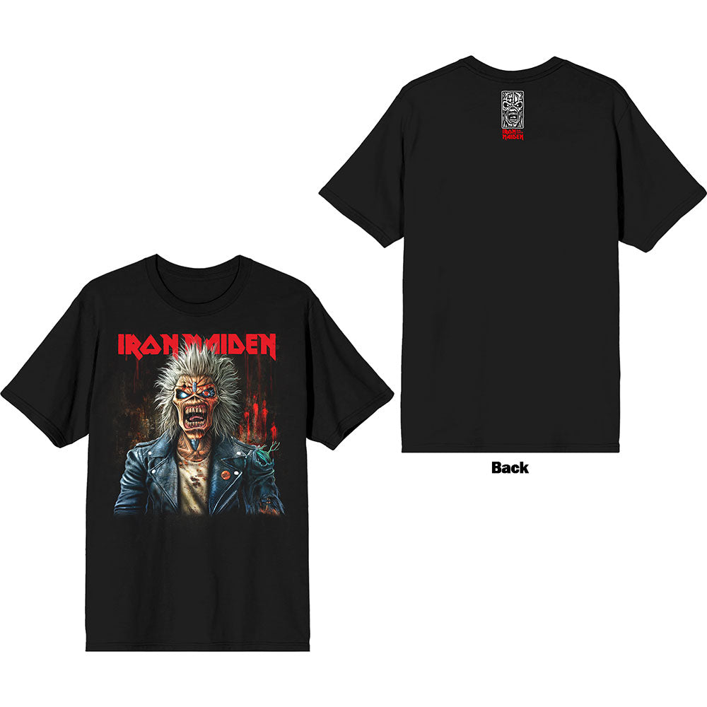 Iron Maiden | Est. 1975 Eddie Scream Portrait | Black