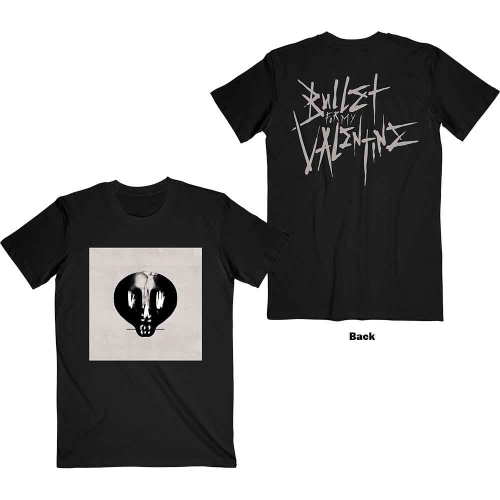 Bullet For My Valentine - Album Cropped & Large Logo | T-Shirt Black