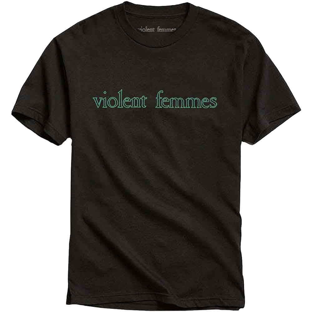 Violent Femmes - Green Vintage Logo | T-Shirt Black