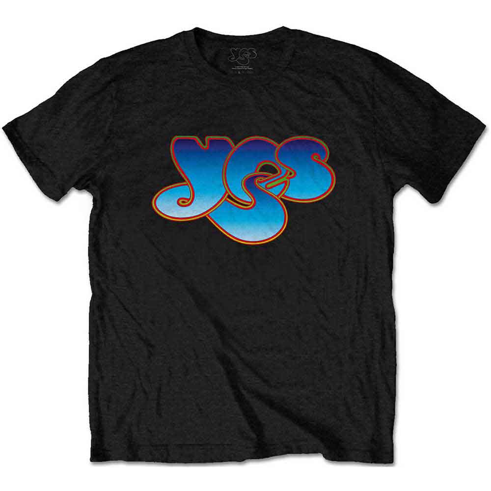 Yes - Classic Blue Logo | T-Shirt Black