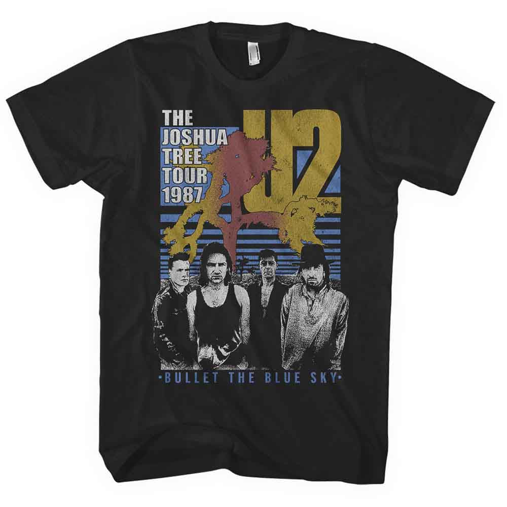 U2 - Bullet The Blue Sky | T-Shirt Black