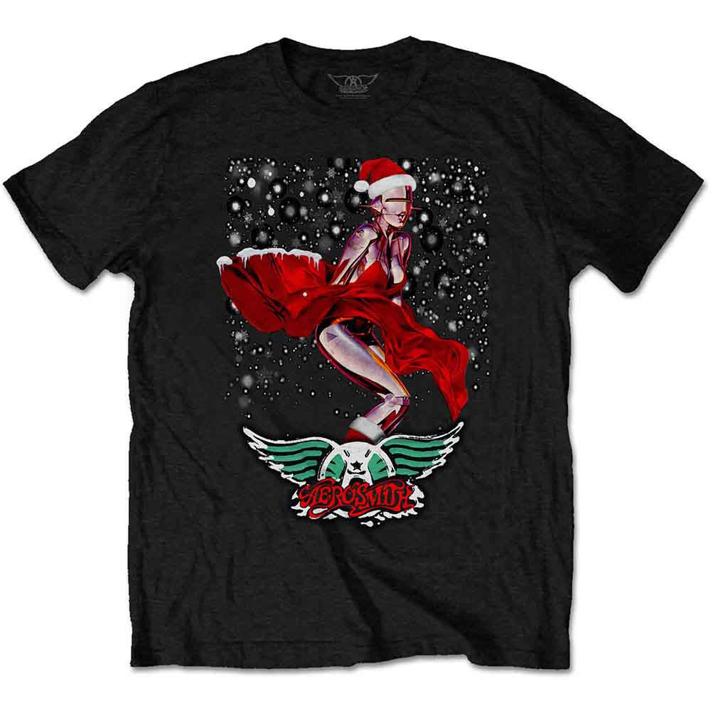 Aerosmith - Robo Santa | T-Shirt Black