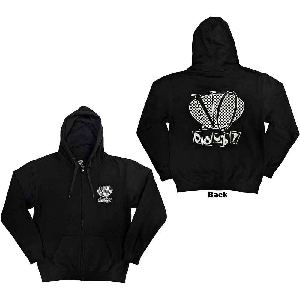 No Doubt - Checker Logo | Sweatshirt Black