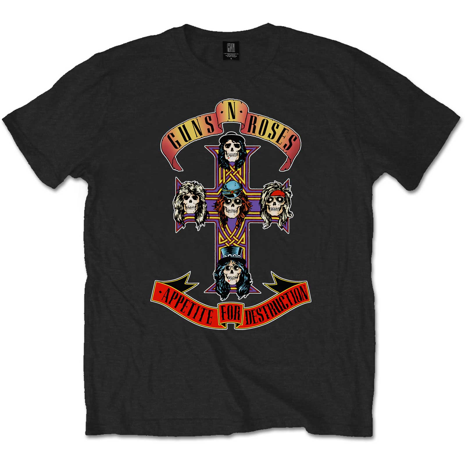 Guns N' Roses - Appetite for Destruction | T-Shirt black