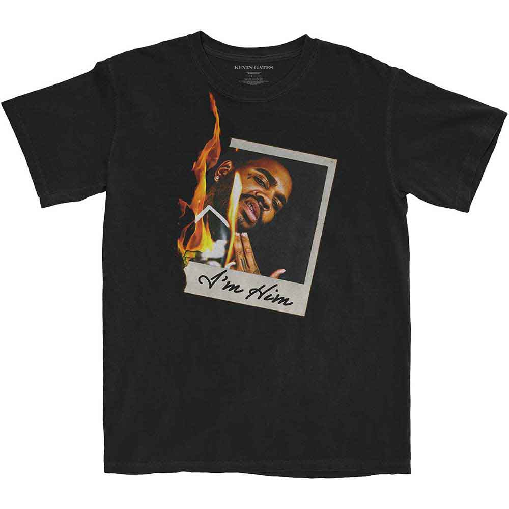Kevin Gates - Polaroid Flame | T-Shirt Black