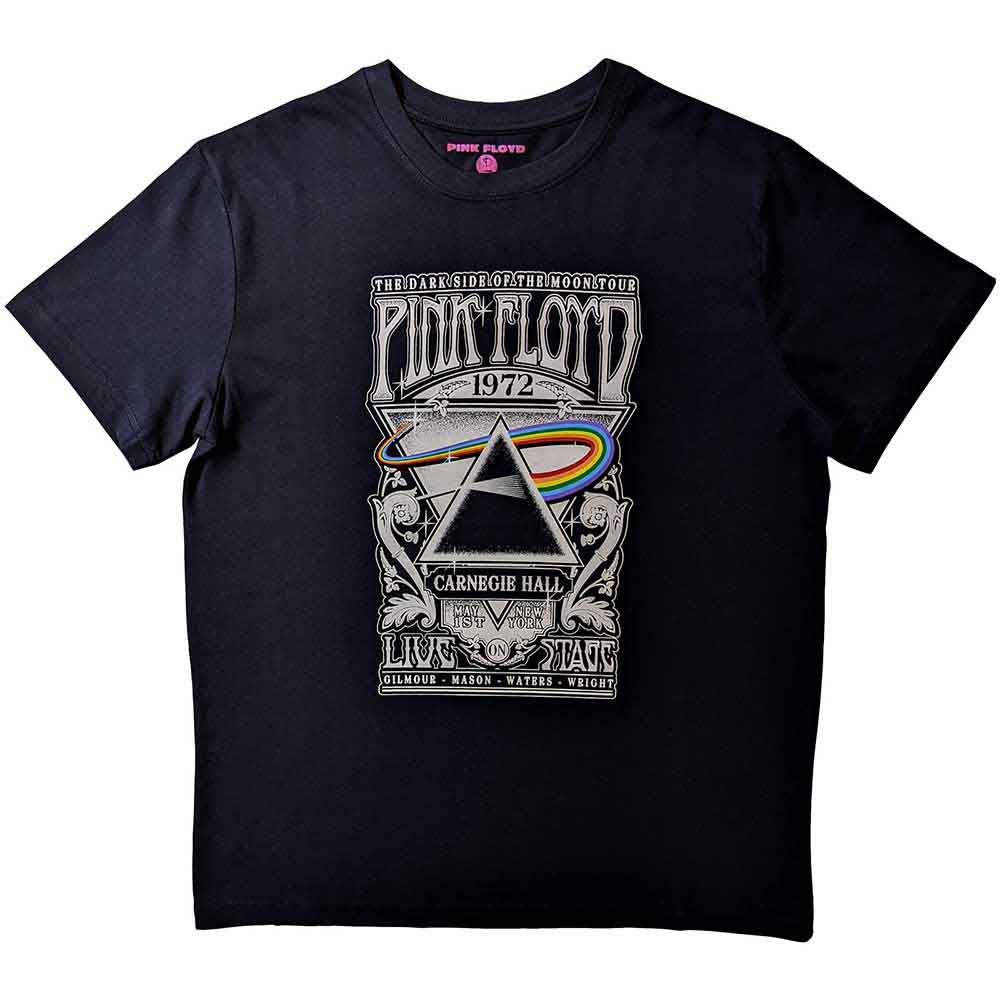 Pink Floyd - Carnegie Hall Poster | Black
