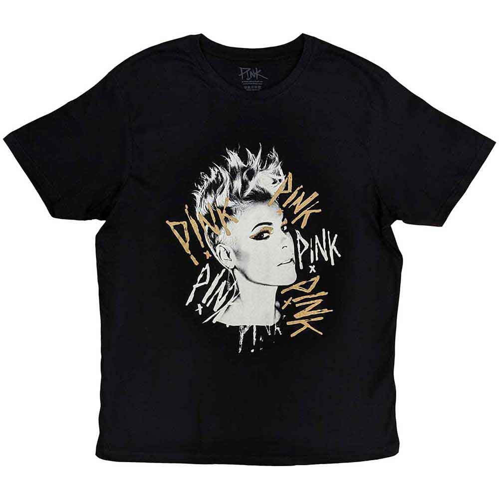 Pink - Ladies Boyfriend | T-Shirt Black