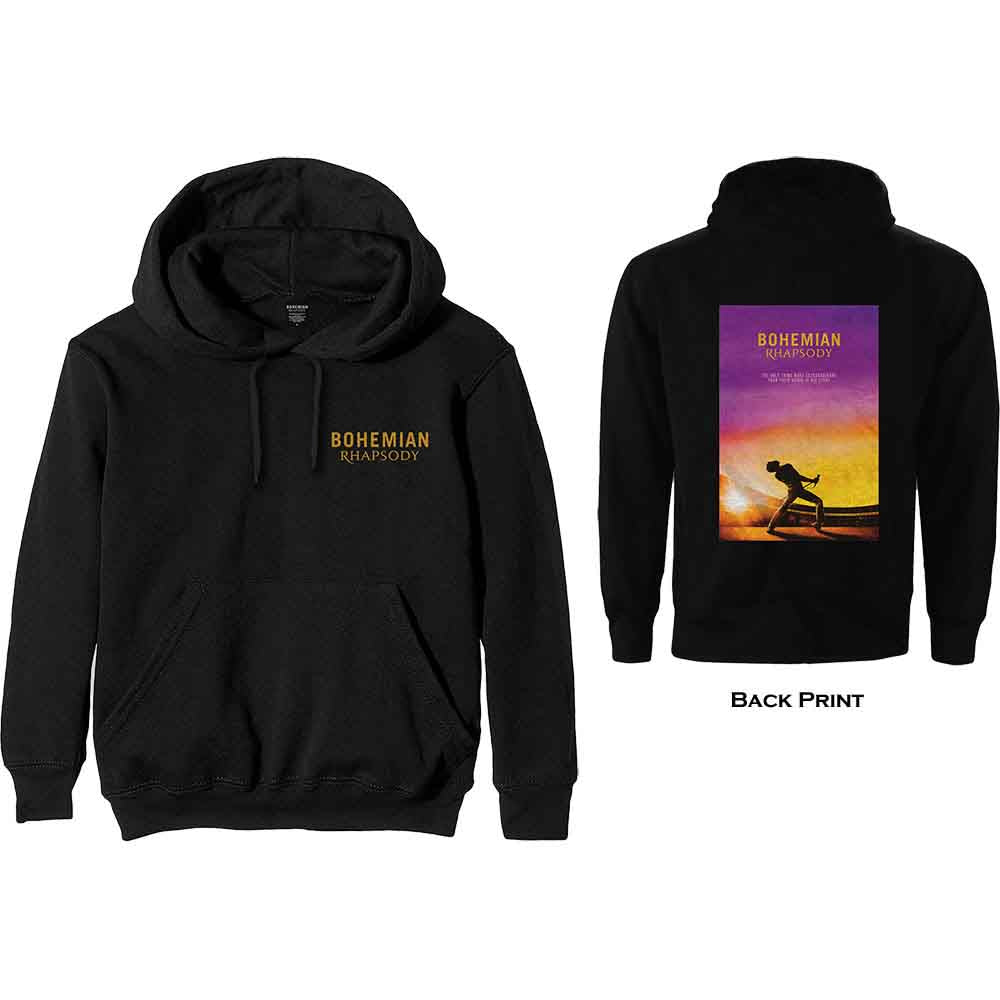 Queen - Bohemian Rhapsody Movie Poster | Sweatshirt Black