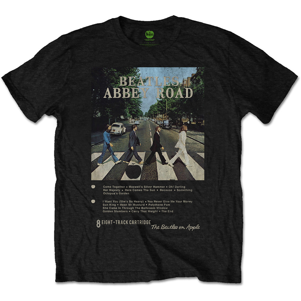 The Beatles - Abbey Road 8 Track | T-Shirt Black