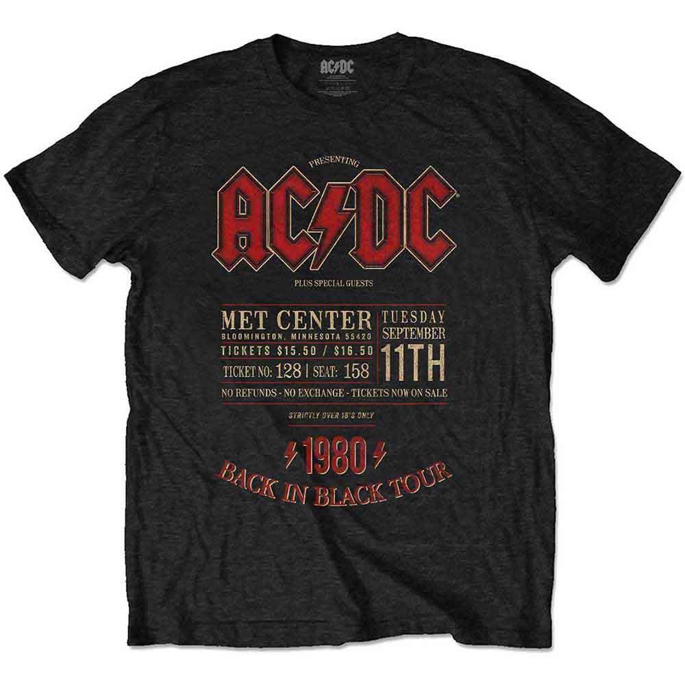 AC/DC - Minnesota '80 | Black