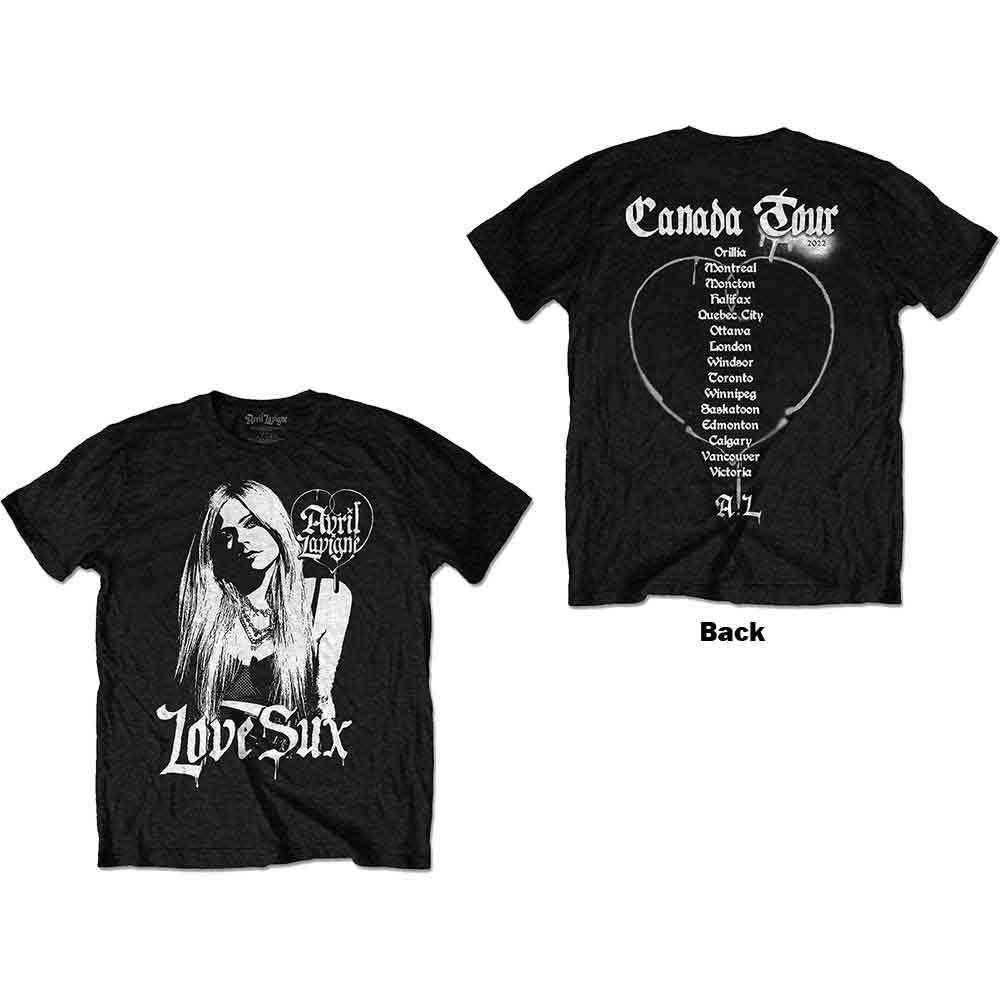 Avril Lavigne - Love Sux | T-Shirt Black