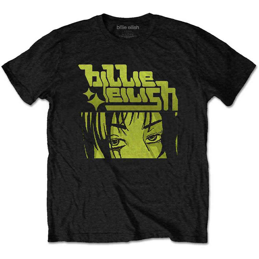 Billie Eilish - Anime Logo | T-Shirt Black