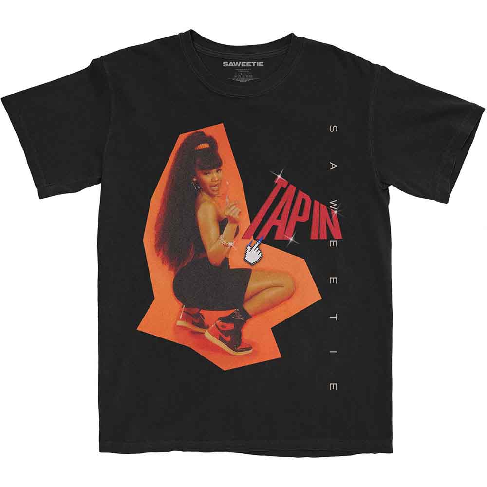 Saweetie - Tapin | T-Shirt Black