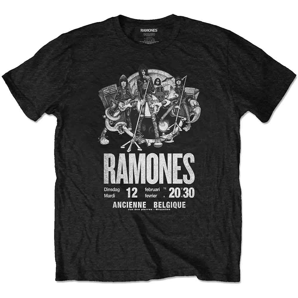 Ramones - Belgique | T-Shirt Black