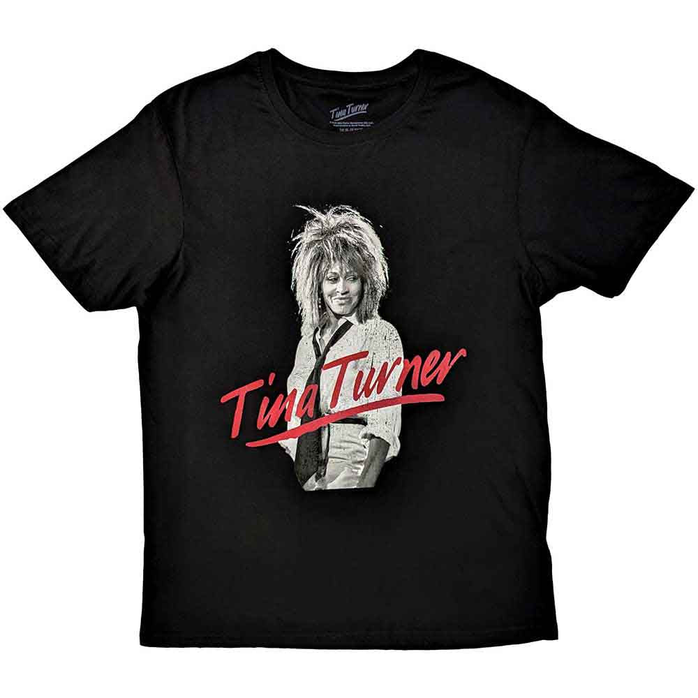 Tina Turner - Red Logo | T-Shirt Black