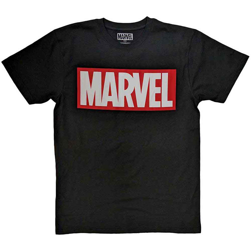Marvel Comics - Box Logo | T-Shirt Black