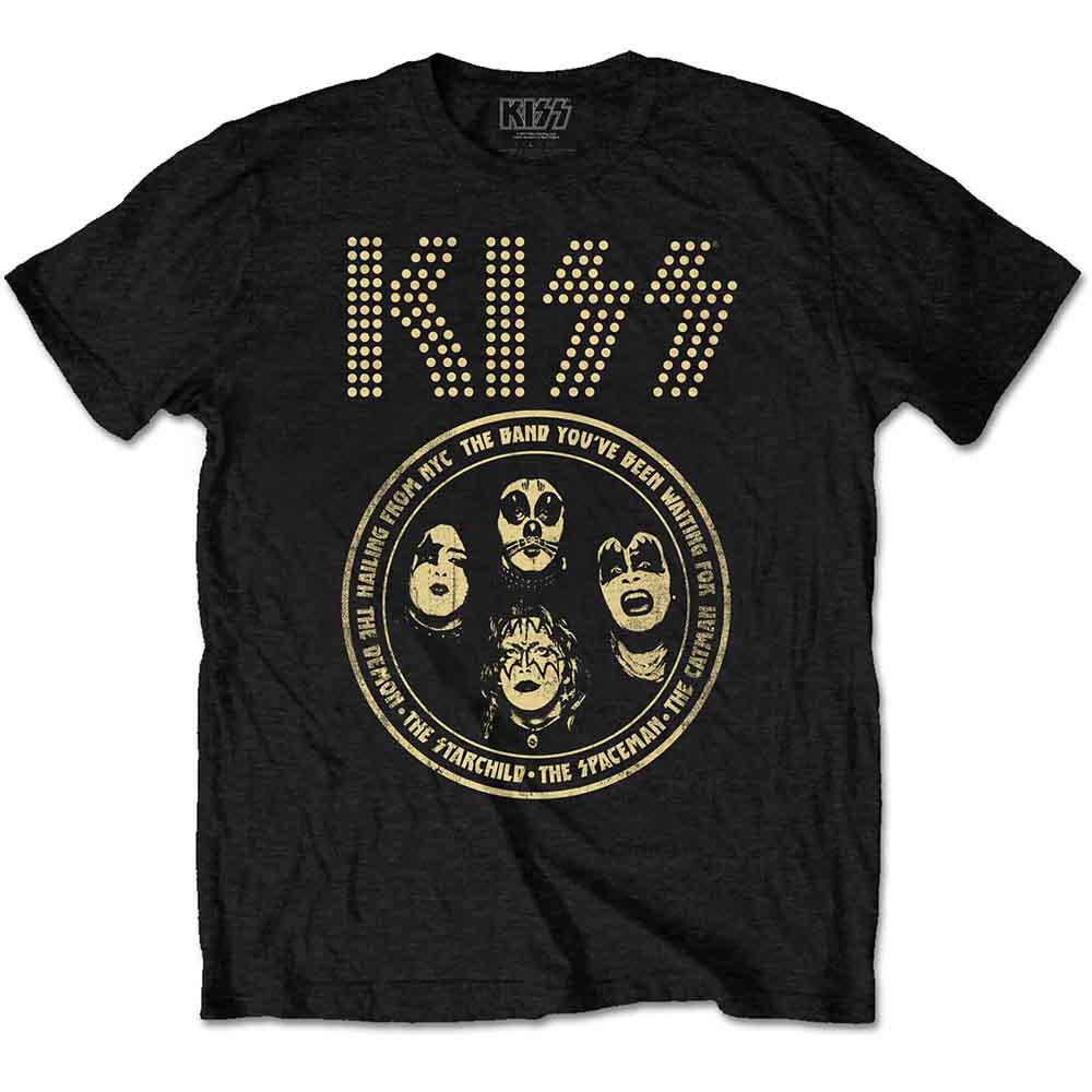 KISS - Band Circle | T-Shirt Black