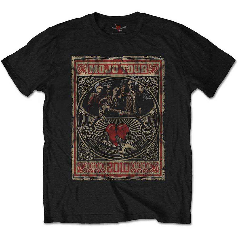 Tom Petty & The Heartbreakers - Mojo Tour | T-Shirt Black