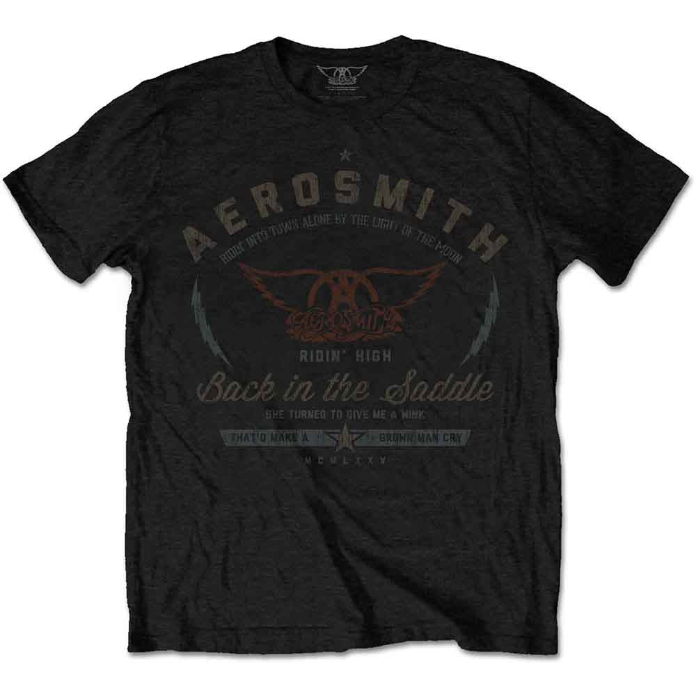 Aerosmith - Back in the Saddle | T-Shirt Black