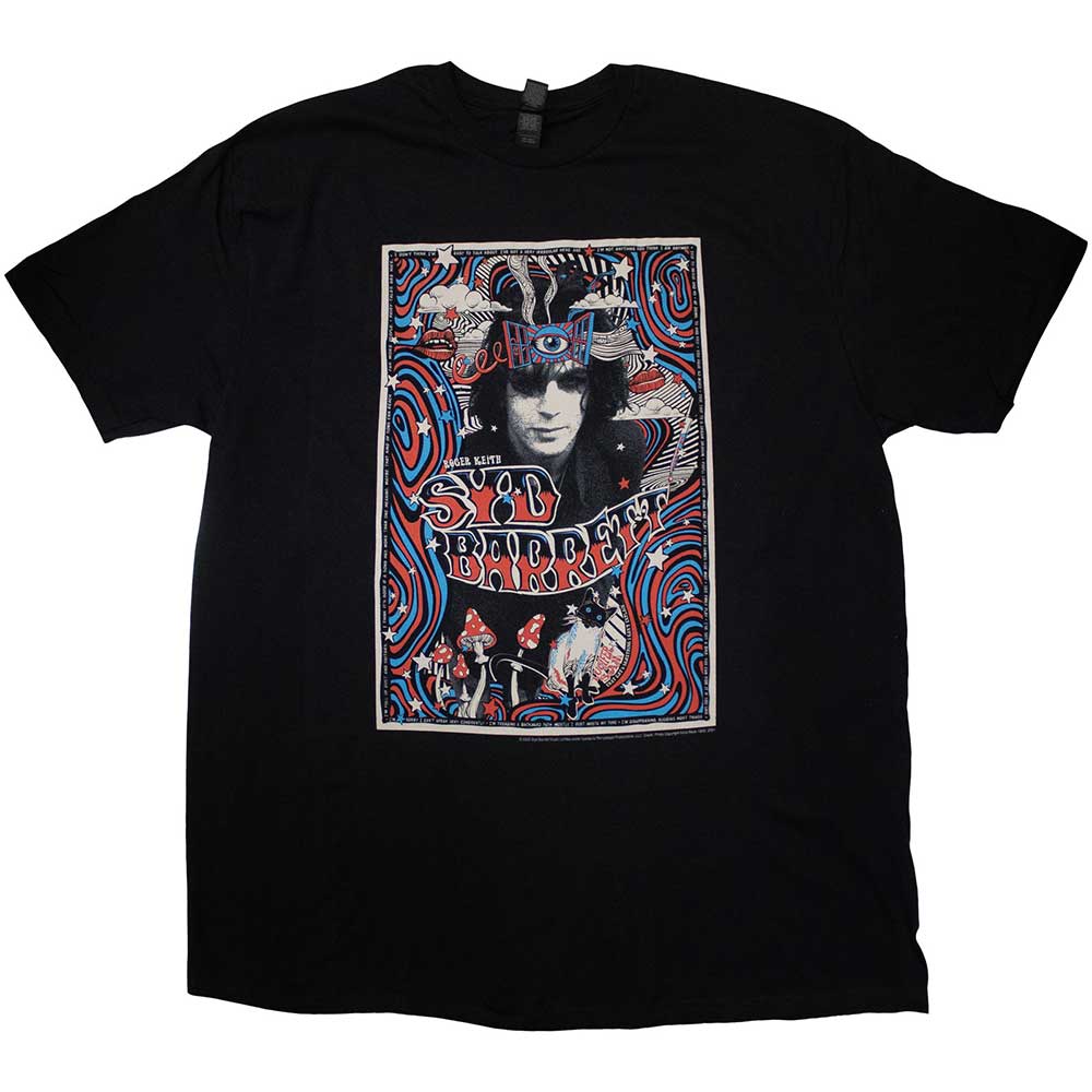 Syd Barrett - Melty Poster | T-Shirt Black