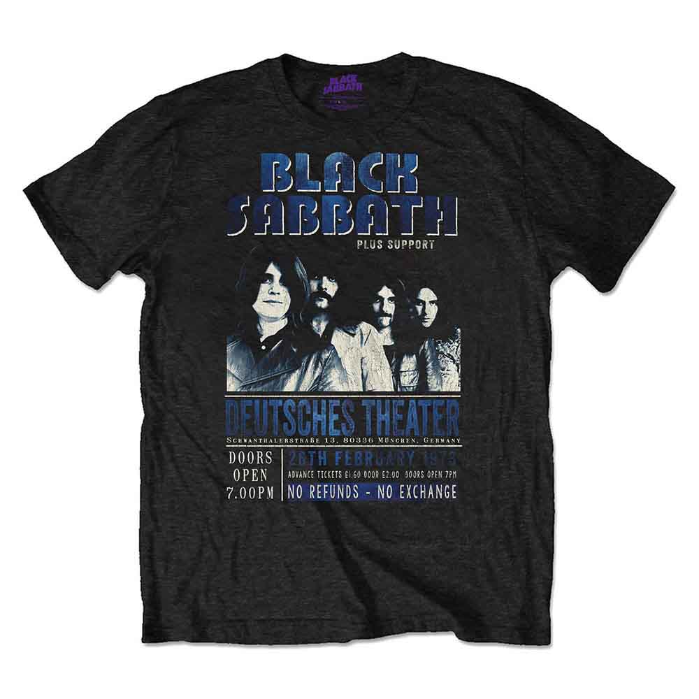 Black Sabbath - Deutsches '73 | T-Shirt Black