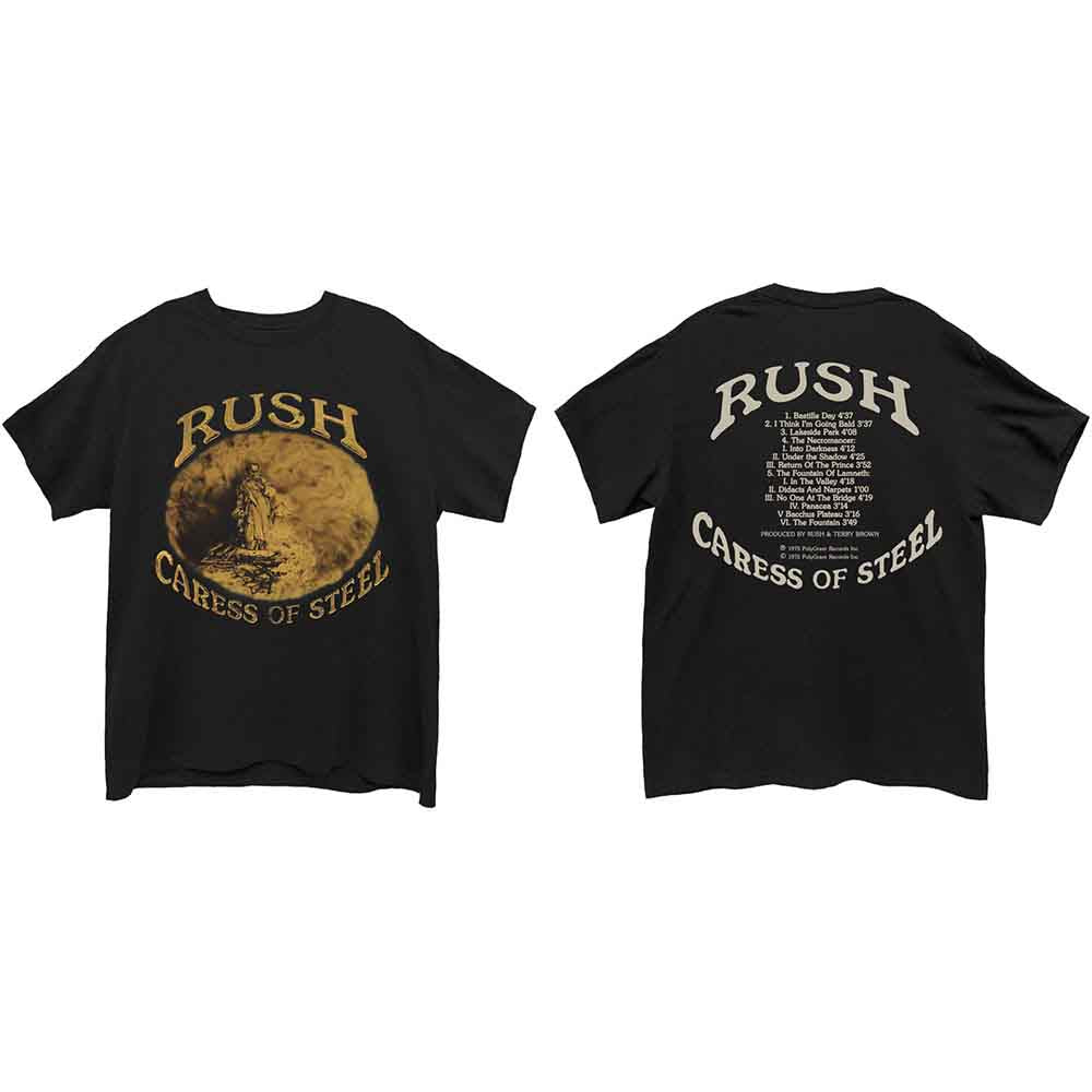 Rush - Caress of Steel | T-Shirt Black