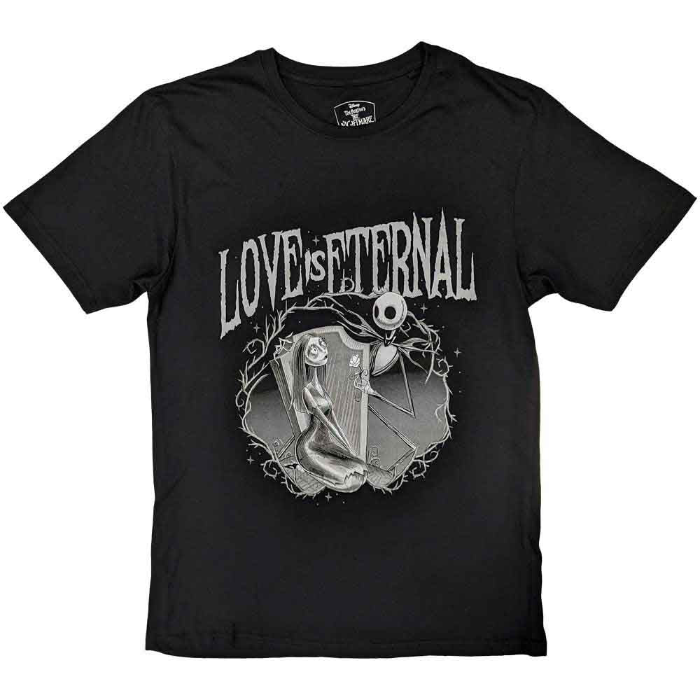 Disney - The Nightmare Before Christmas Jack & Sally Love Is Eternal | T-Shirt Black