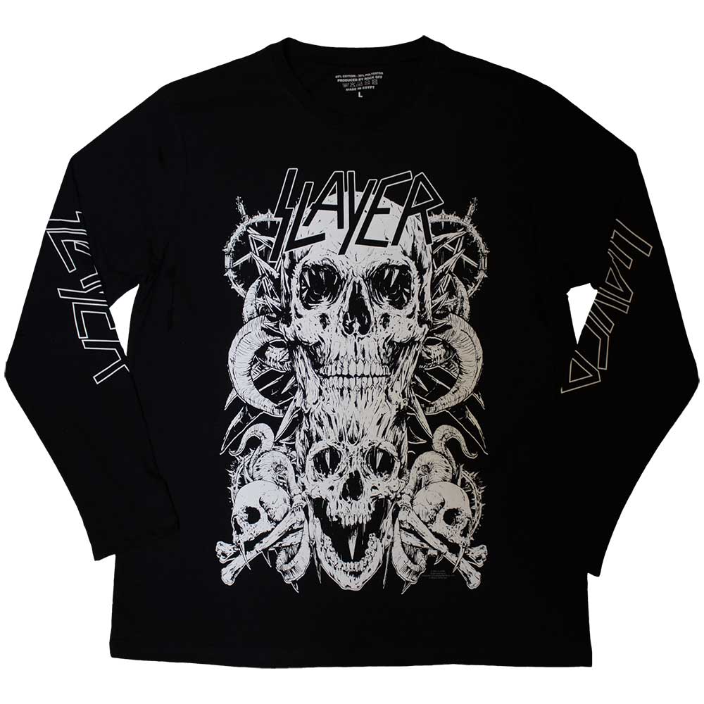 Slayer - White Skulls | T-Shirt Black